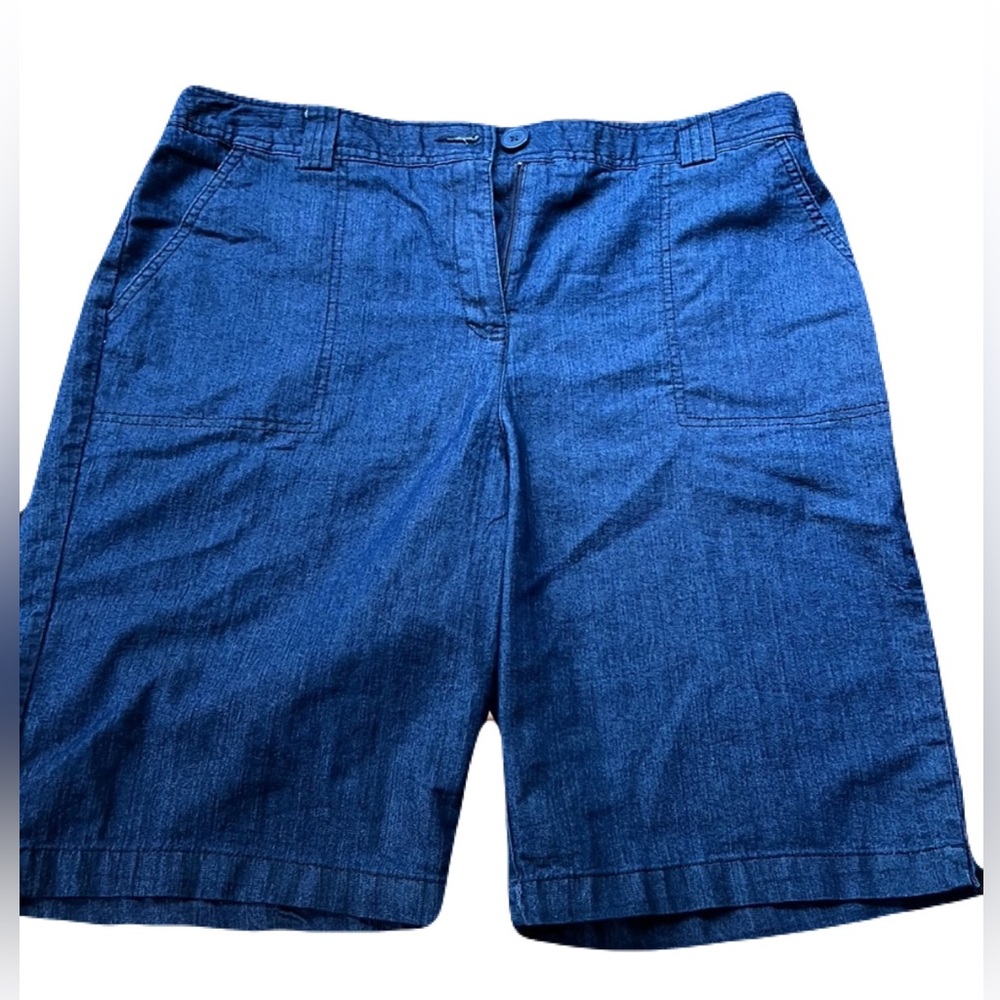 Blue Dress Shorts